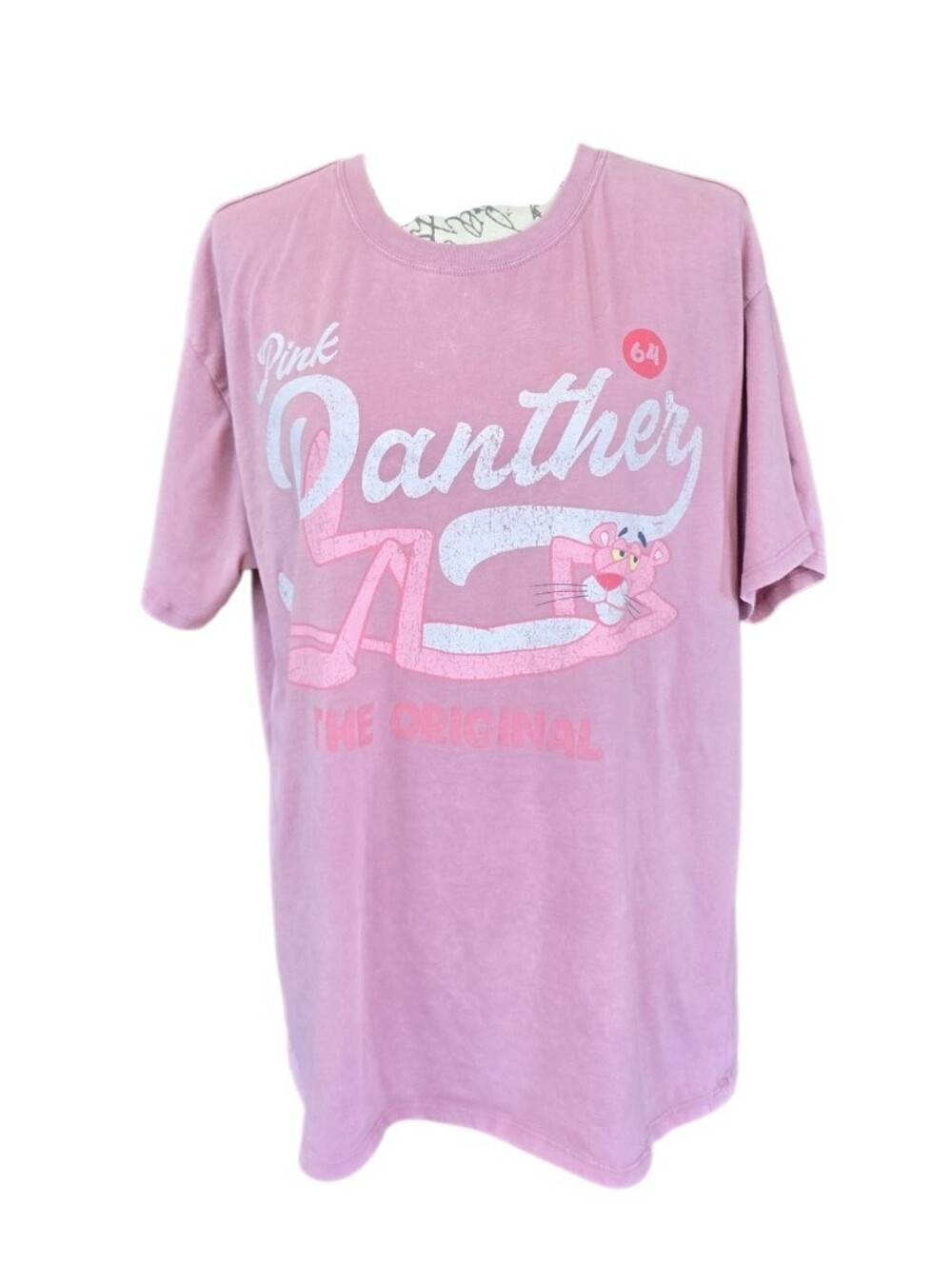 Pink Panther Retro Distressed Jersey T-shirt XL